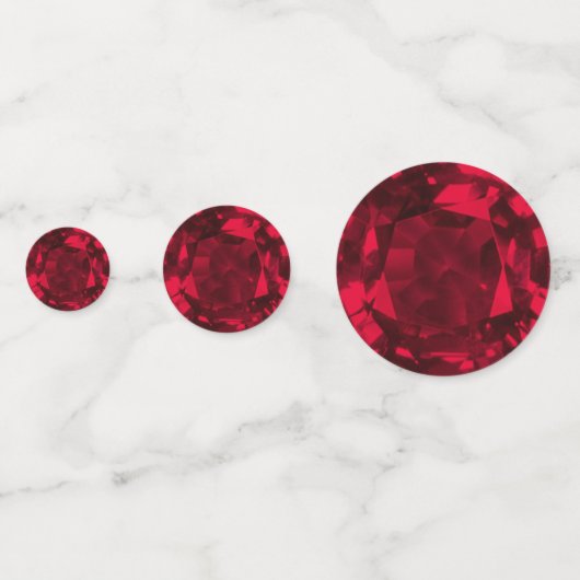 Weihnachtsfarben Konfetti (Vorderseiten)