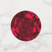 Weihnachtsfarben Konfetti (Klein Vorderseite)