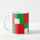 Weihnachtsfarben rot weiß kaffeetasse (Links)
