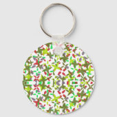 Weihnachtsfarben Schlüsselanhänger (Vorderseite)