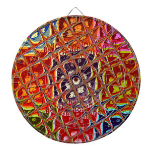 Weihnachtsfarben Snow Santa HoHoho Pop Ar Dartscheibe