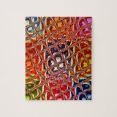 Weihnachtsfarben Snow Santa HoHoho Pop Ar Puzzle (Vertikal)