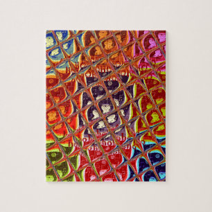 Weihnachtsfarben Snow Santa HoHoho Pop Ar Puzzle