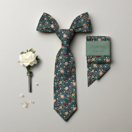 Weihnachtsfarben Vintag Perser Morris Männer Krawatte