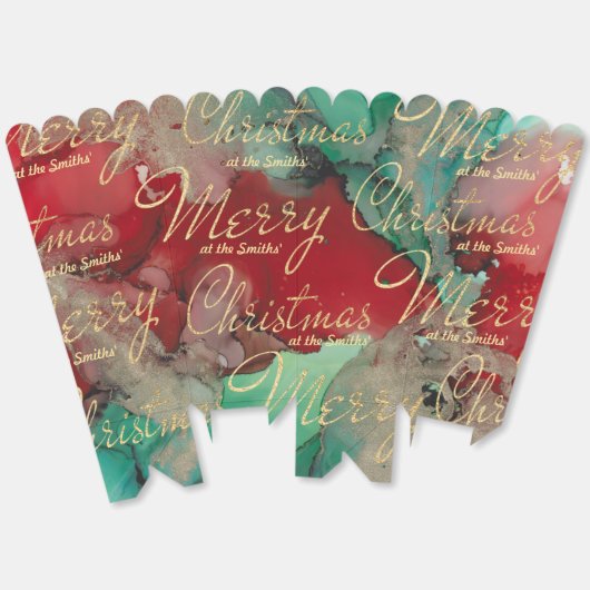 Weihnachtsfarben Vorfühchse Geschenkschachtel (Ungeklappt)