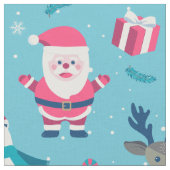 Weihnachtsfarbendesign Stoff (Nahaufnahme)