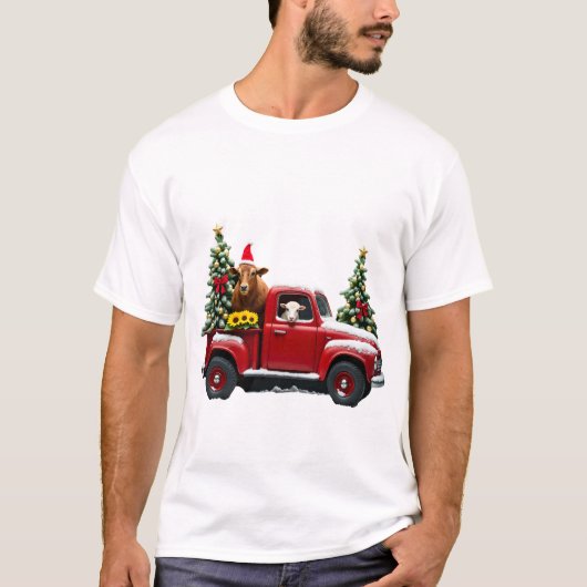 Weihnachtsfarm (2) T-Shirt (Vorderseite)
