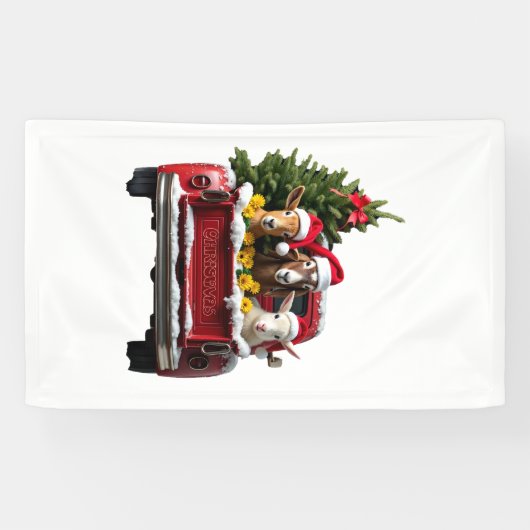 Weihnachtsfarm Banner (Horizontal)