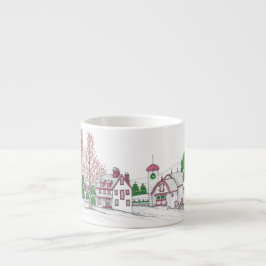 Weihnachtsfarm-Espressotasse Espressotasse