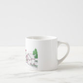 Weihnachtsfarm-Espressotasse Espressotasse (Rechts)