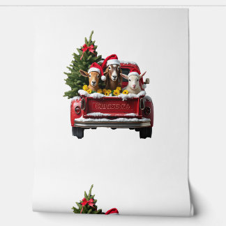 Weihnachtsfarm Tapete