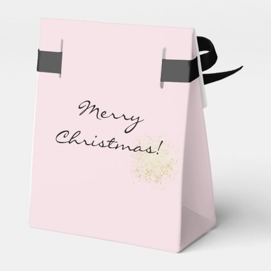 Weihnachtsfashion-Illustration mit Baum Geschenkschachtel (Rückseite)