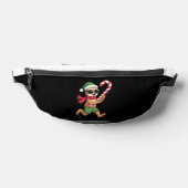 Weihnachtsfaultier-Elf-Peppermint-Candy-Cane-Shirt Bauchtasche (Ablage )