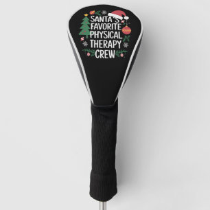 Weihnachtsfavoritenteam der Physiotherapie von San Golf Headcover