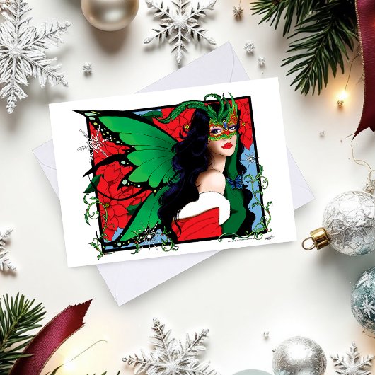 WeihnachtsFee Feiertagskarte