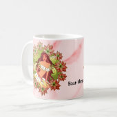Weihnachtsfee Kaffeetasse (Vorderseite Links)
