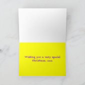 Weihnachtsfee-Karte Feiertagskarte (Innenseite)