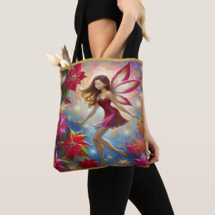Weihnachtsfee-Kollektion - Rötlichbraunes Haar Tasche