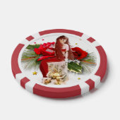 Weihnachtsfee rPoker Chip (Einzeln)