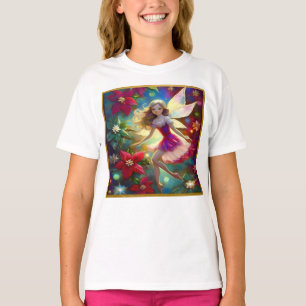 Weihnachtsfee-Sammlung - Aschblondes Haar T-Shirt