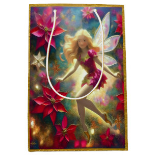 Weihnachtsfee-Sammlung - Blondes Haar Blassgold Mittlere Geschenktüte