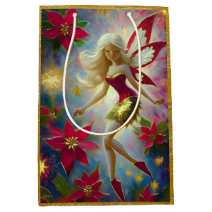 Weihnachtsfee Sammlung - Platinblonde Haare Mittlere Geschenktüte