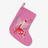 Weihnachtsfee-Strumpf Kleiner Weihnachtsstrumpf (Vorderansicht (hängend))