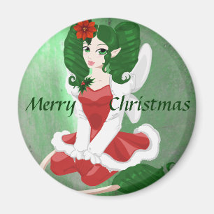 WeihnachtsFeen-Magnet Magnet