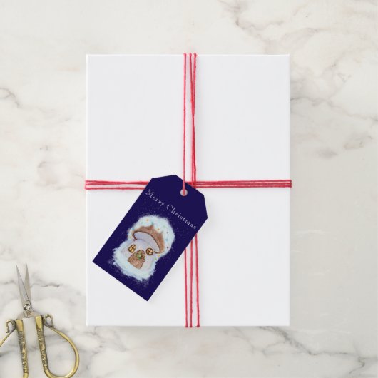 Weihnachtsfeenhaus Geschenkanhänger (Mit Garn)