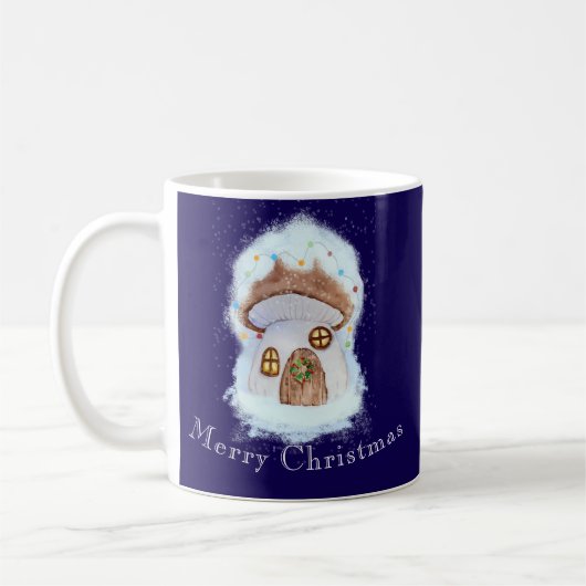 Weihnachtsfeenhaus Kaffeetasse (Links)