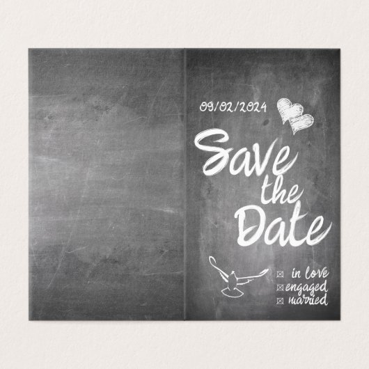 Weihnachtsfeier (Außenseite Aufgefaltet)