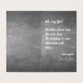 Weihnachtsfeier (Innenseite Aufgefaltet)