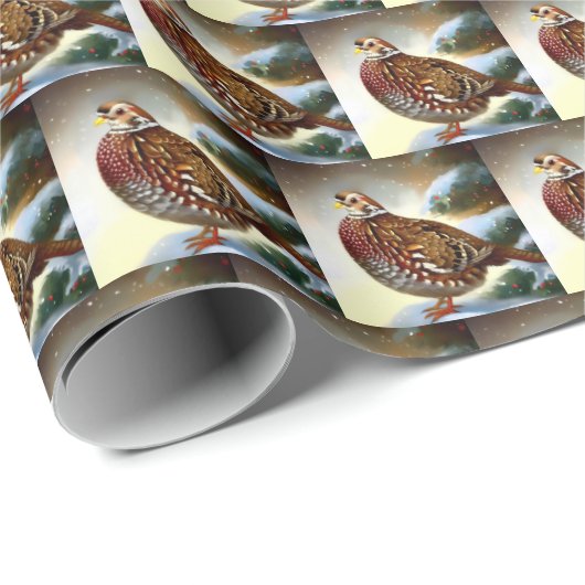 Weihnachtsfeier 1 geschenkpapier (Rolleneckpunkt)