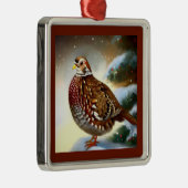 Weihnachtsfeier 1 ornament aus metall (Rechts)