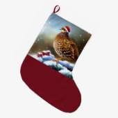 Weihnachtsfeier 2 großer weihnachtsstrumpf (Vorderansicht (hängend))