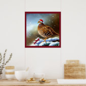Weihnachtsfeier 2 poster (Küche)