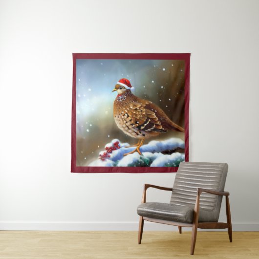 Weihnachtsfeier 2 wandteppich (Beispiel)