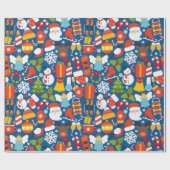 Weihnachtsfeier 30"x45"Wrapping Paper Geschenkpapier (Flach)