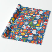Weihnachtsfeier 30"x45"Wrapping Paper Geschenkpapier (Ungerollt)