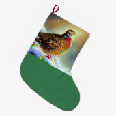Weihnachtsfeier 3 großer weihnachtsstrumpf (Vorderansicht (hängend))