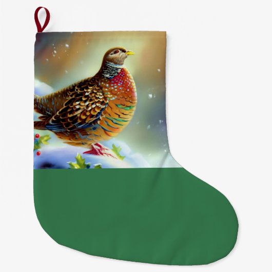 Weihnachtsfeier 3 großer weihnachtsstrumpf (Vorderseite)
