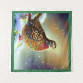 Weihnachtsfeier 3 wandteppich (Vorderseite (Horizontal))