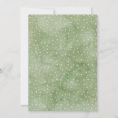 Weihnachtsfeier Abendessen Einladung (Rückseite)