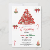 Weihnachtsfeier am Geschenkberg  Einladung (Vorderseite)