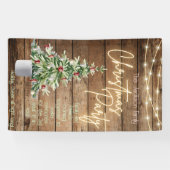 Weihnachtsfeier auf dem Bauernhof Banner (Horizontal)