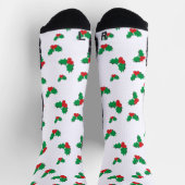 Weihnachtsfeier auf Sportsocken Socken (Oben)