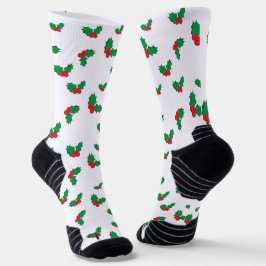 Weihnachtsfeier auf Sportsocken Socken