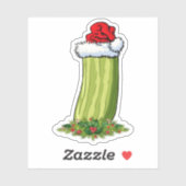 Weihnachtsfeier Aufkleber (Blatt)