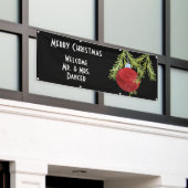 Weihnachtsfeier Banner (Äußeres Gebäude)
