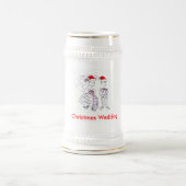 Weihnachtsfeier Bierglas (Mittel)